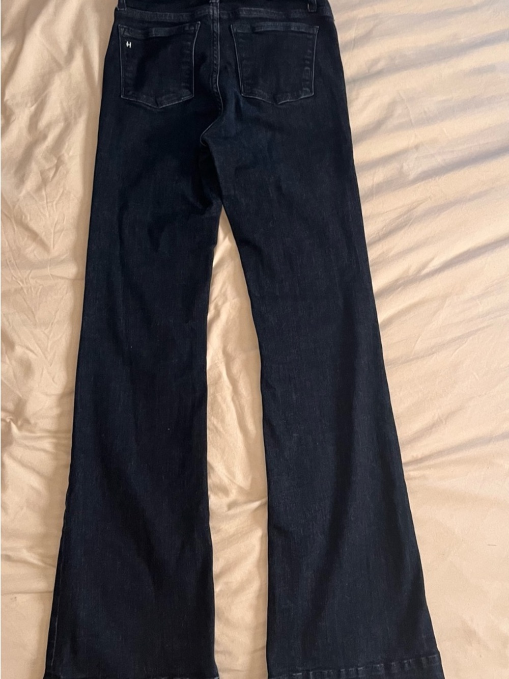 High-Rise Midnight blue Wide-Leg Jeans by Haala Brand